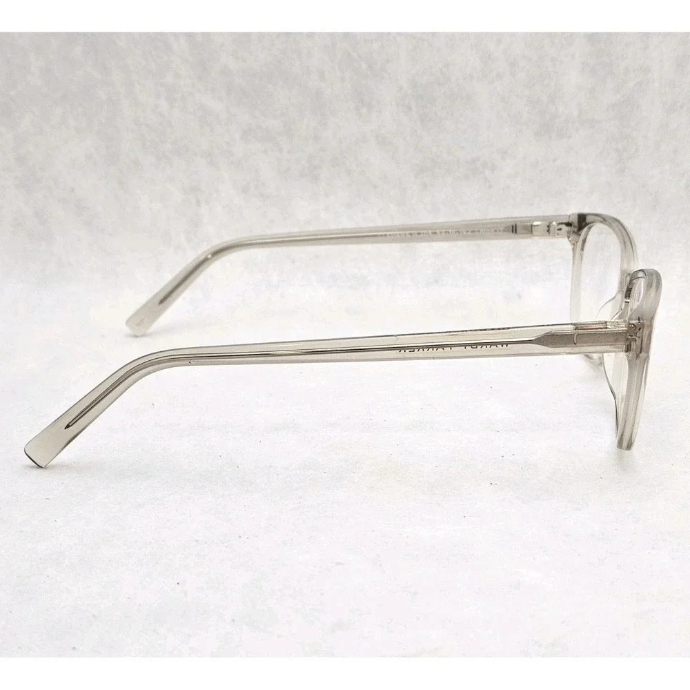 EUC Warby Parker Clemens M Eyeglasses Frames Clear Acetate‎ Oval Rim 54-16-142